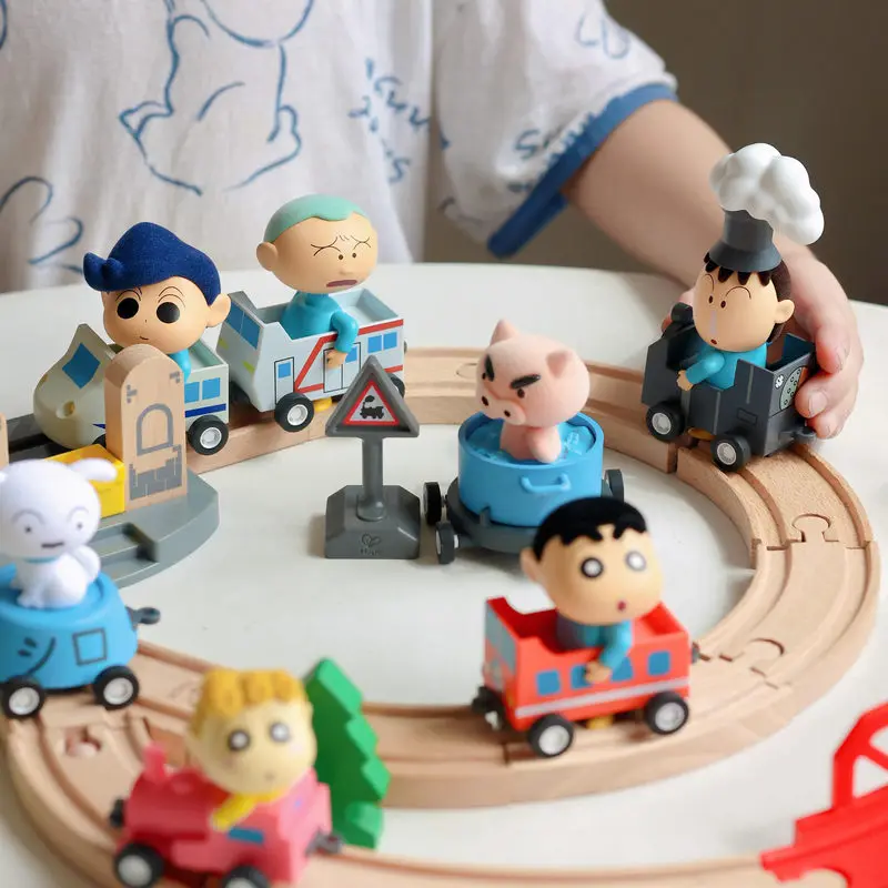 52toys ชุดรถไฟเครยอนชินจัง ซีรีส์กล่องสุ่ม รถของเล่นเคลื่อนที่ ตุ๊กตาน่ารักทำมือ คุ้มค่า ของขวัญเทศกาล