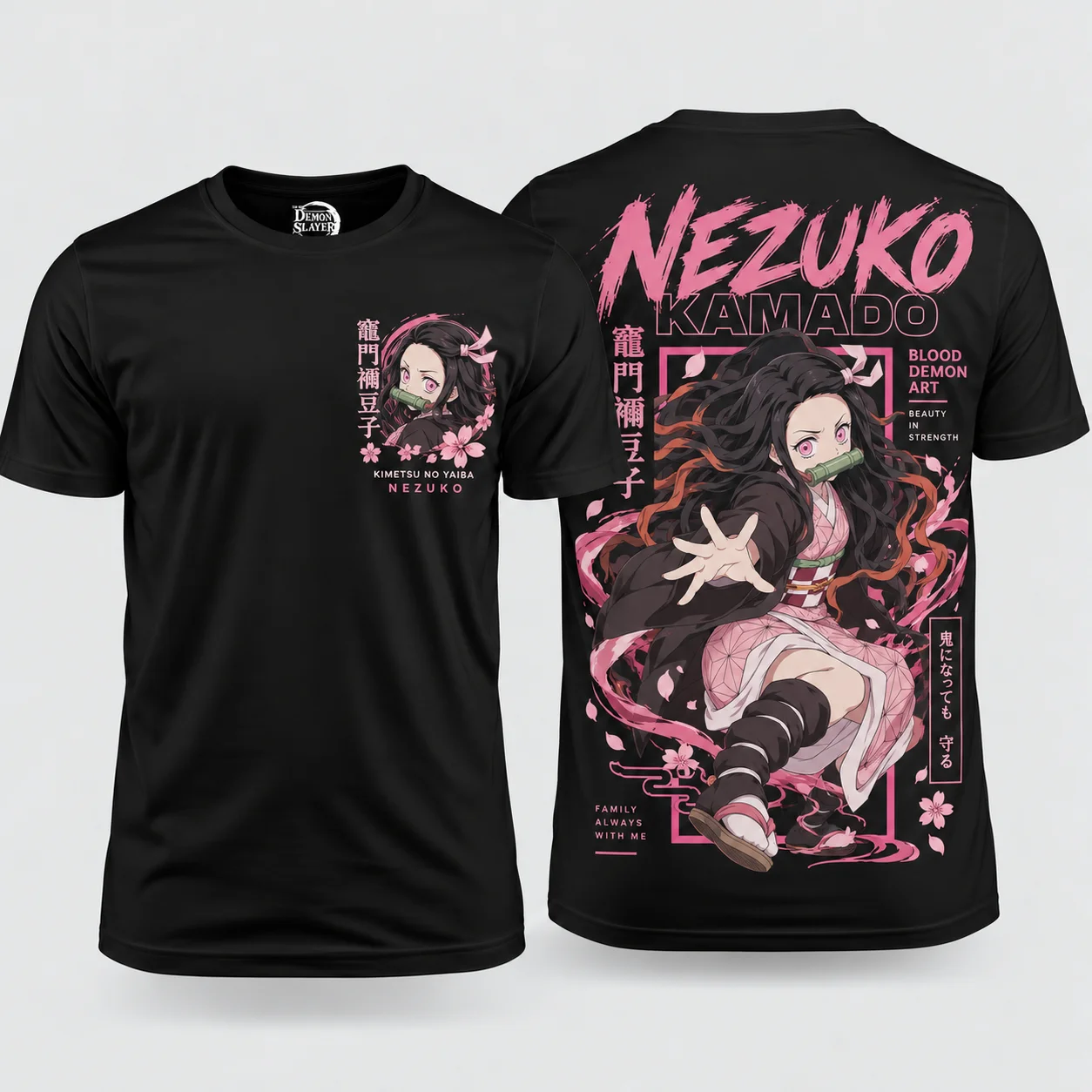 Demon Slayer Shinobu Anime Cartoon Tee T Shirt Men's Women's Retro Edgy Cool Graphic Print Oversized Short Sleeve Streetwear Top