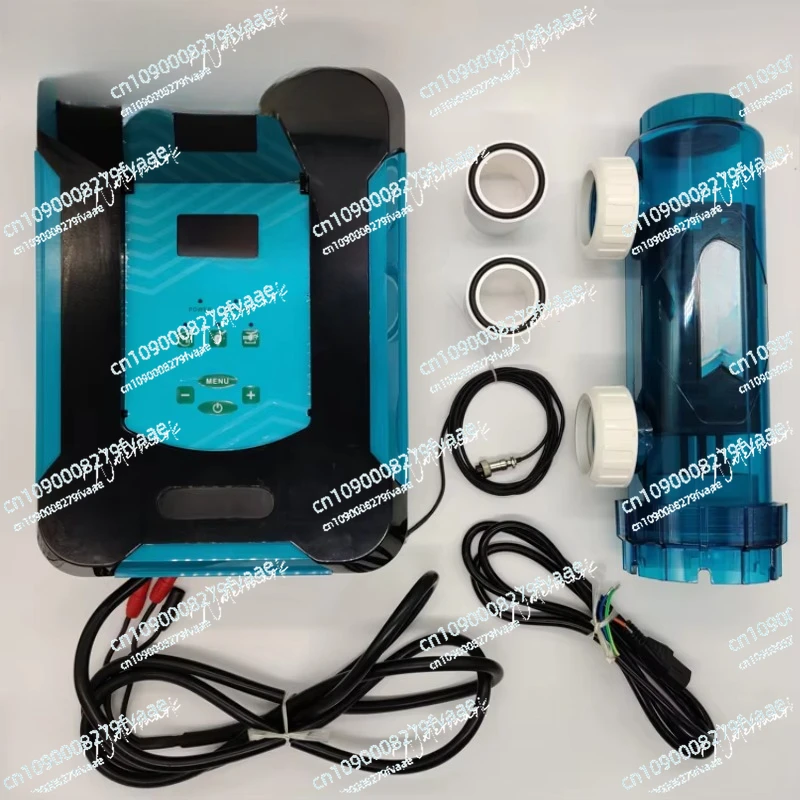 Salt chloride electrolyzer swimming pool filter disinfection machine