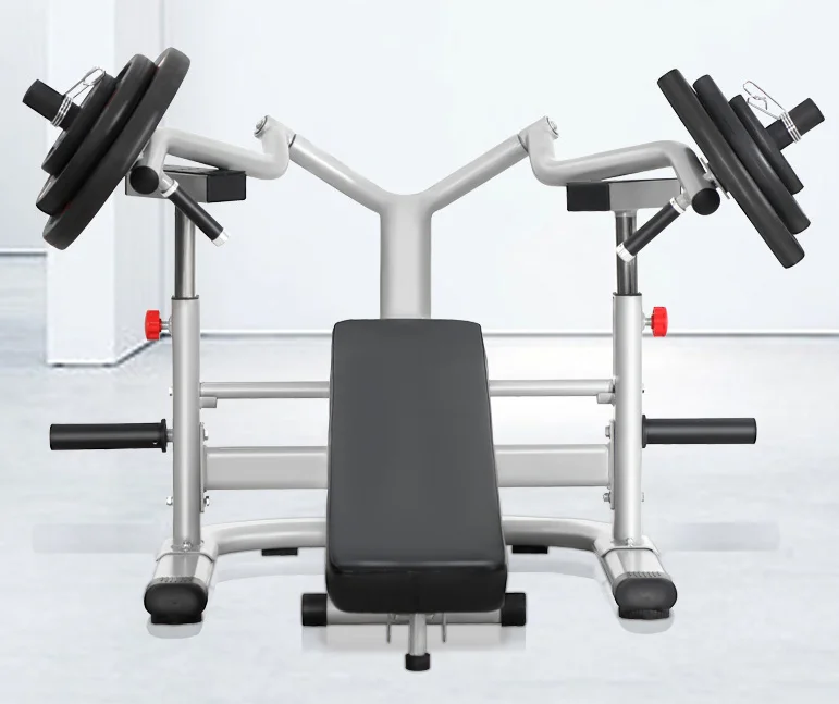 Bench press rack home folding fitness chest muscle press bed safety protection multifunctional weightlifting bed bench press