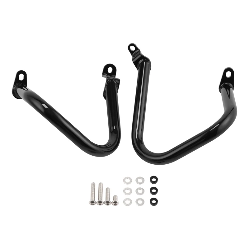 

Motorcycle Vivid Black Saddlebag Support Guards Fit For Low Rider S FXLRS 2020-2025 2022 2023 2024