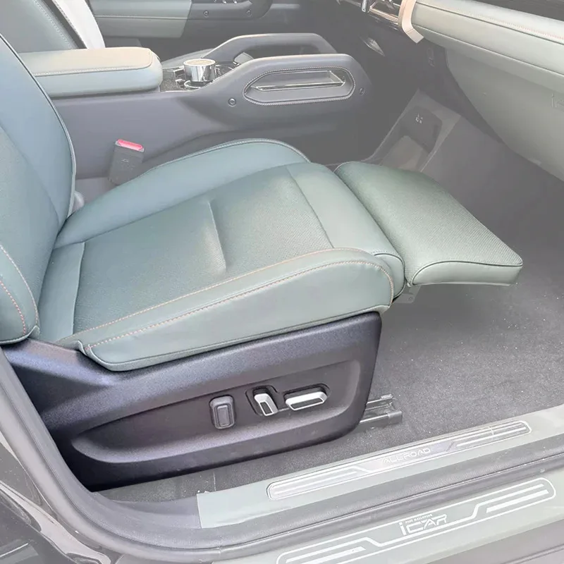 

Factory Hot Selling Car Interior Upgr Electric Foldle Passenger Seat Foot Leg Rest Panel For Chery Icar 03 Jaecoo J6 2025 Access