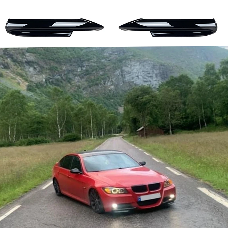 Suitable for BMW 3 Series E90 E91 M-Tech 2005-2008 320i 330i front bumper front corner modification