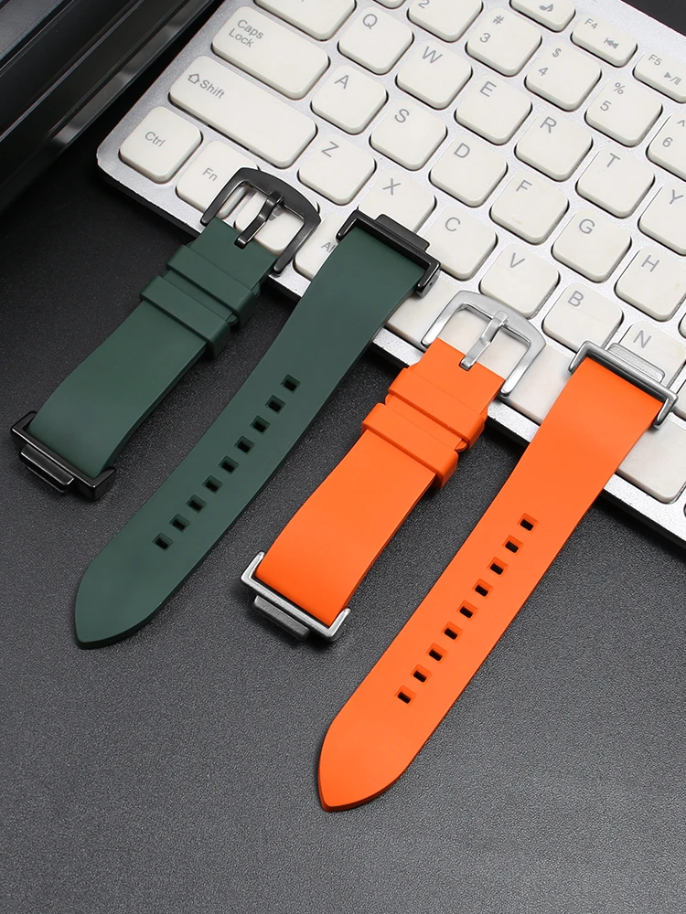 مناسبة لحزام ساعة Casio G-SHOCK المطاطي الفلوري GM110 GM2100 GA110GA900 المعدل #5