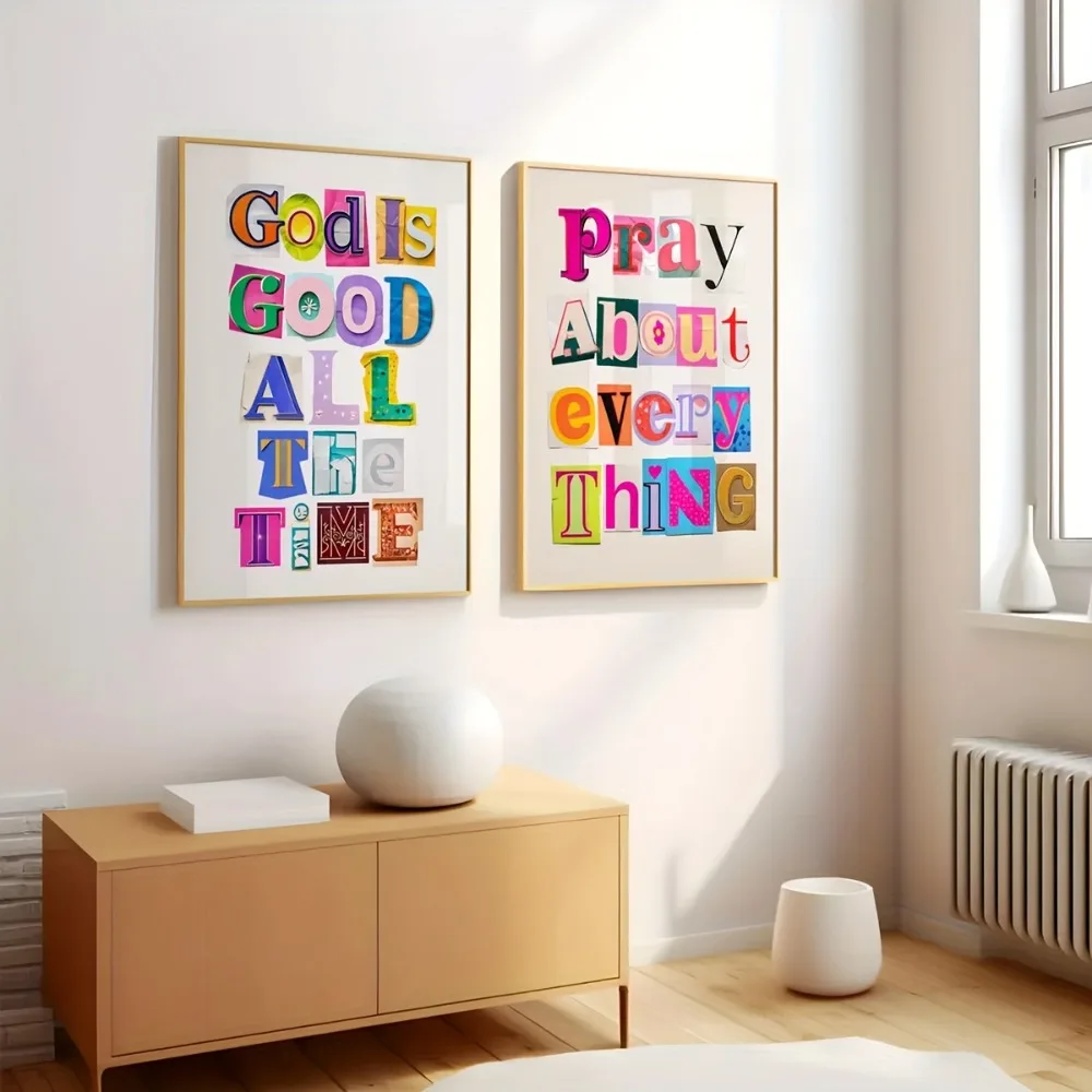 Fun Textured Wall Print,