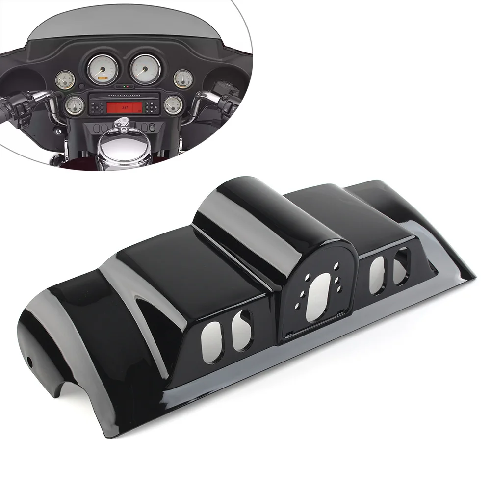 

Gloss Black Motorcycle Inner Fairing Cover Switch Cap Kit For Harley Davidson Touring Street Electra Glide 1996-2013