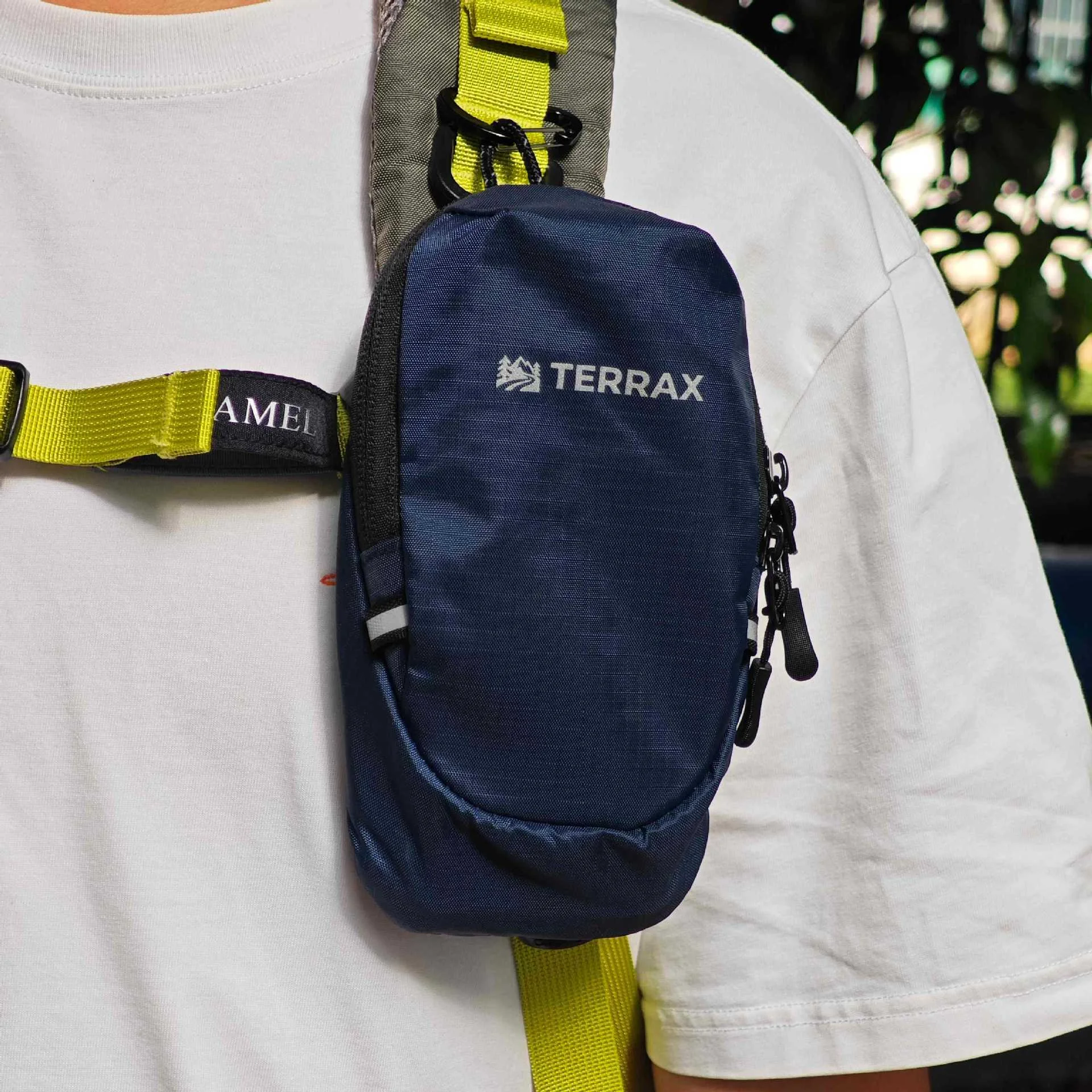 Outdoor-Wandertasche, tragbare Wasserflaschentasche, Handytasche, Reise-Sport-Lauf-Radfahr-Bergsteiger-Erweiterungsrucksack