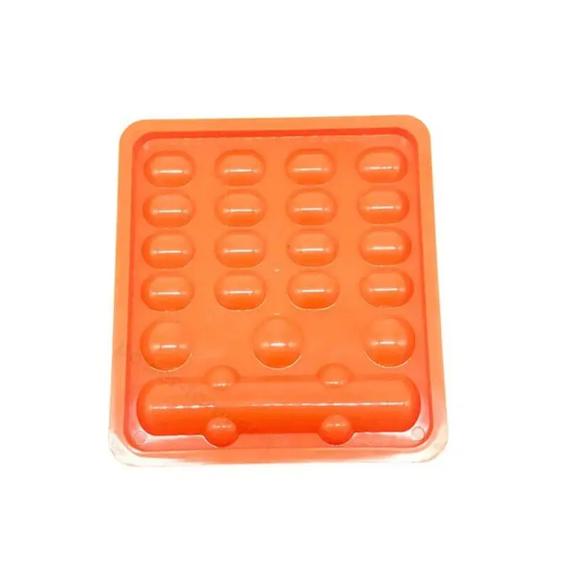 Large Dental Light Cure Hand Shield Mixing Cover Orange Shading Box