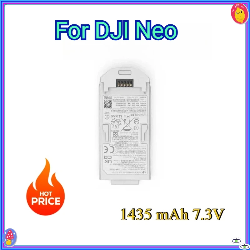 

New Replacement battery Capacity 1435 mAh 7.3V For DJI Neo