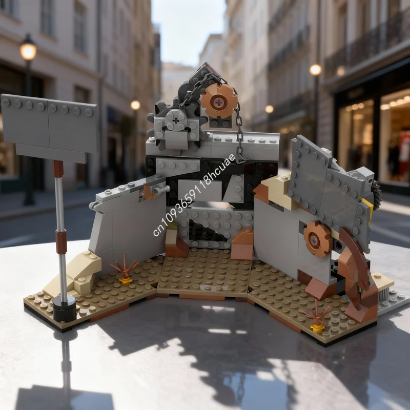 

169pcs MOC Creator RToWn Wasteland City Model Building Blocks Architecture Toy DIY Creative Christmas Gift Idea Education