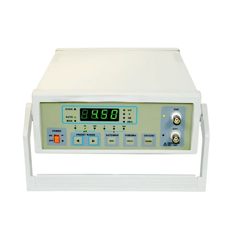 Longwei TVT-322D Dual Channel Digital Millivoltmeter Millivolt Meter Tester Double Needle Multi-Functions Measuring Instruments