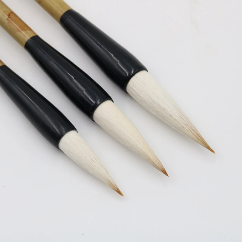 

Chinese Calligraphy Brushes Multiple Hair Regular Script Calligraphy Brushes Chinese Bamboo Calligraphy Brush Pen Tinta China