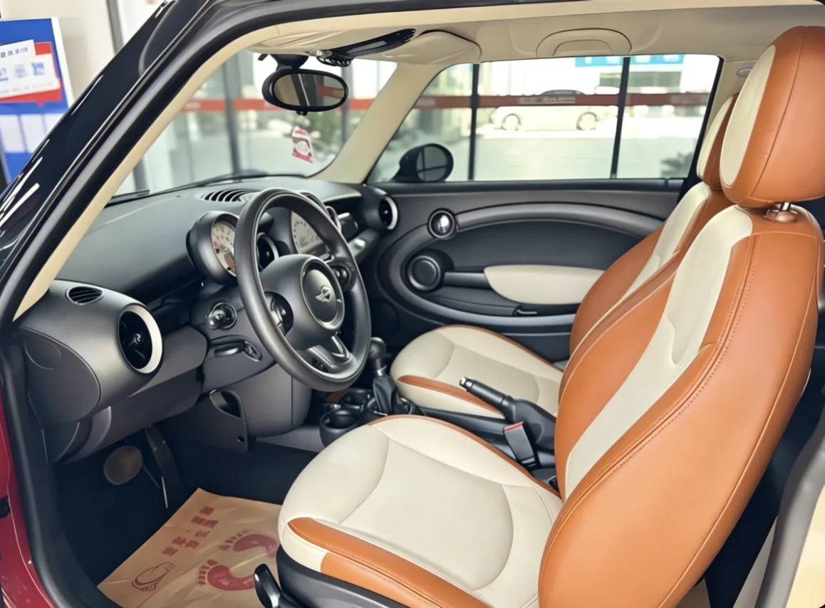 Für Mini One R56 Maßgefertigte Autositzbezüge Luxuriöses Nappaleder 100% Passgenau Innenausstattung Zubehör 360 ° Vollständige Abdeckung – Detail 3