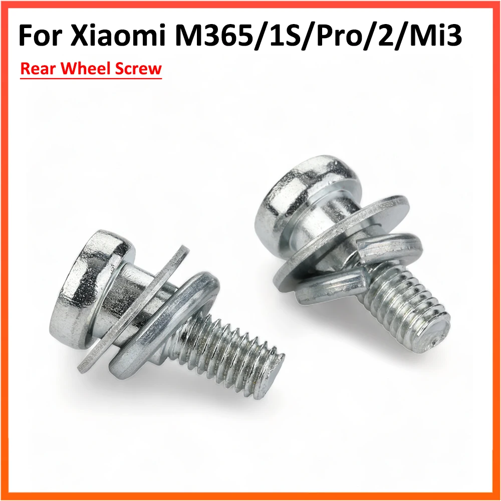 Rear Wheel Fixed Bolt Screw for Xiaomi M365 Pro 1S Pro2 Electric Skateboard Rear Wheel Bearing Screws Parts