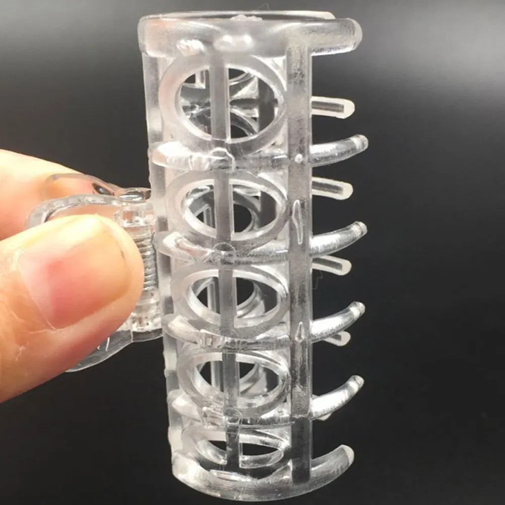 

6Pcs Hairdressing Clips Multifunctional Salon Section Clamps Hair Styling Cutting Dyeing Tools Portable Lightweight