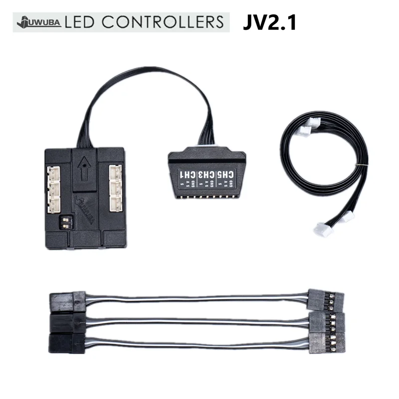 JV2.1 Lichtmodul-Empfängersteuerung für 1/14 Tamiya RC Truck, alle Serien von JUWUBA Rücklichtmodulen, Spielzeugmodellteile