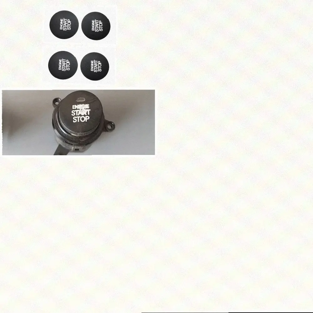 For Hyundai ix35 for Compatible Ignition Stop Switch Button Overlay Decal for Interior Control Panel Functional Refresh