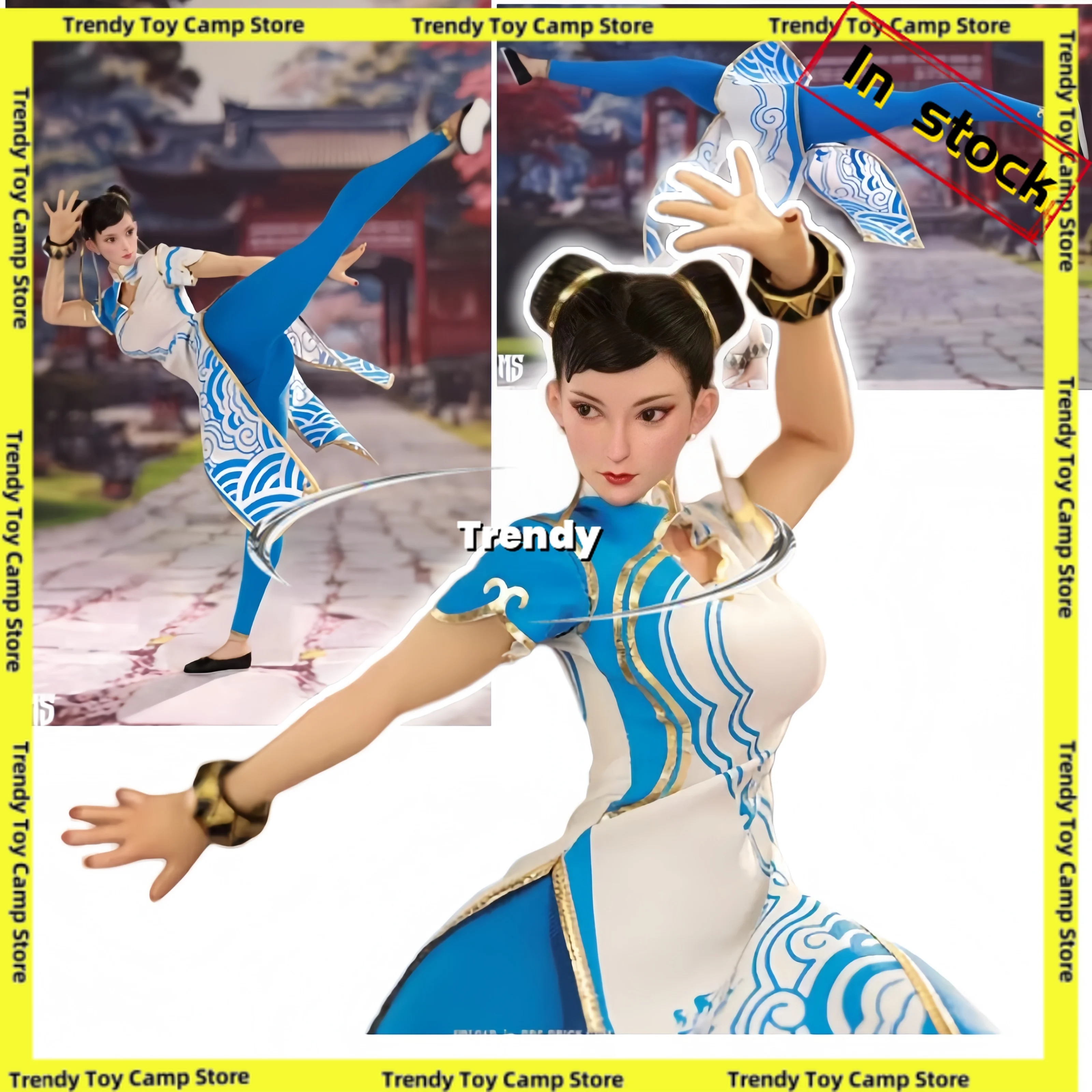 

【Spot 】STARMAN MS-011 ChunLi MS 011 Женский истребитель 1/6 Регулируемые глаза Фигурка Игрушки Подарочная коллекция