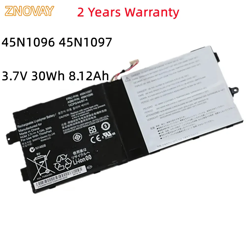 

ZNOVAY 45N1097 3,7 В 30 Втч/8120 мАч аккумулятор для Lenovo ThinkPad Tablet 2 1ICP5/44/974 серии 45N1096