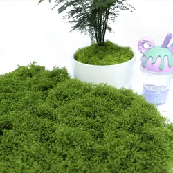 Fake Moss DIY Artificial Fresh Green Moss Lawn Micro landscape Silk Moss Wedding Centerpieces Garden Terrariums Decoration
