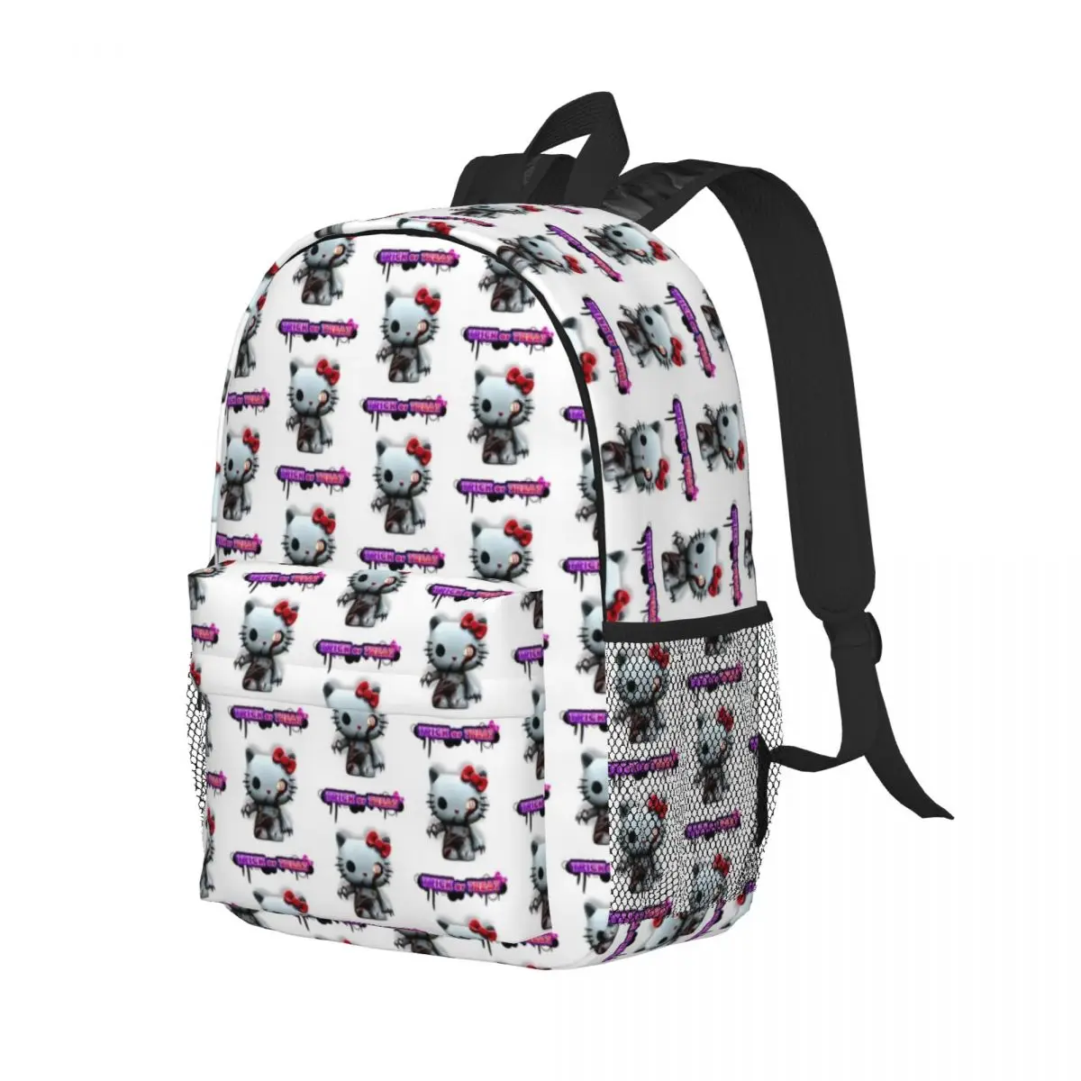 Hello Kitty Durable 15-Inch Backpack - Ergonomic Lightweight Design for Comfort and Convenience