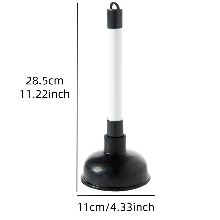 Household Small Toilet Plunger - Rubber suction cup design, strong unclogging, special for plunger toilet! Plumbing