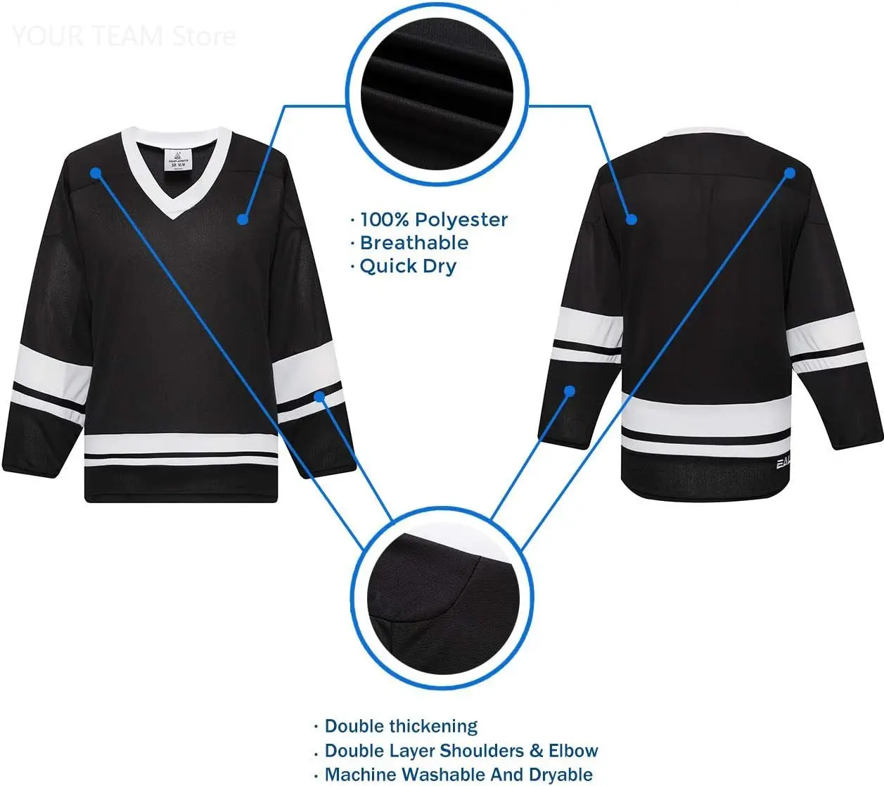 Series Blank Ice Hockey Practice Jersey League Jersey Team Jersey