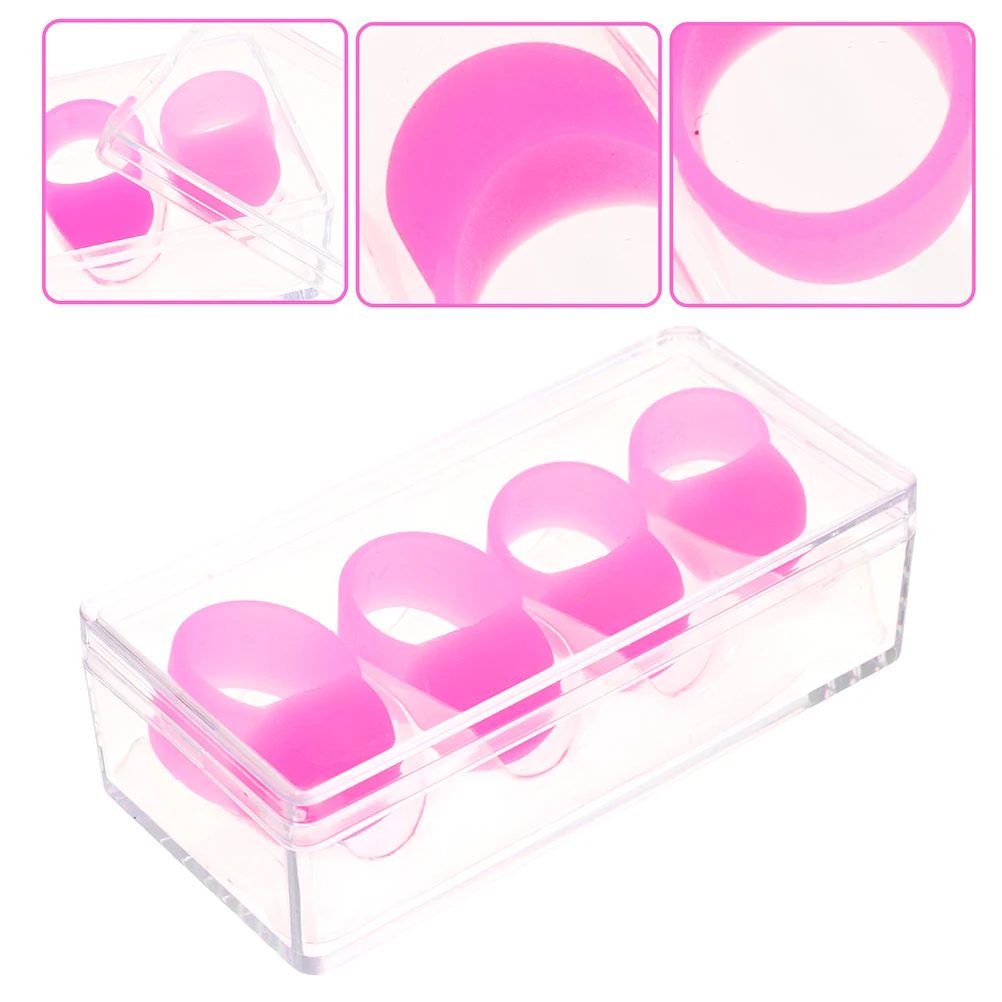 

8 Pcs Drumstick Finger Cover Tongue Picks Steel Musical Instruments Sleeve Accessories Fingertip Covers Knocking Cots