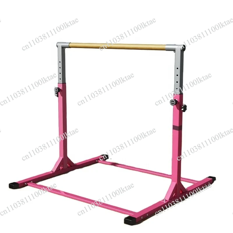 Mini Kids Home Gymnastics Bar Adjustable Height Indoor Junior Training Horizontal Bar