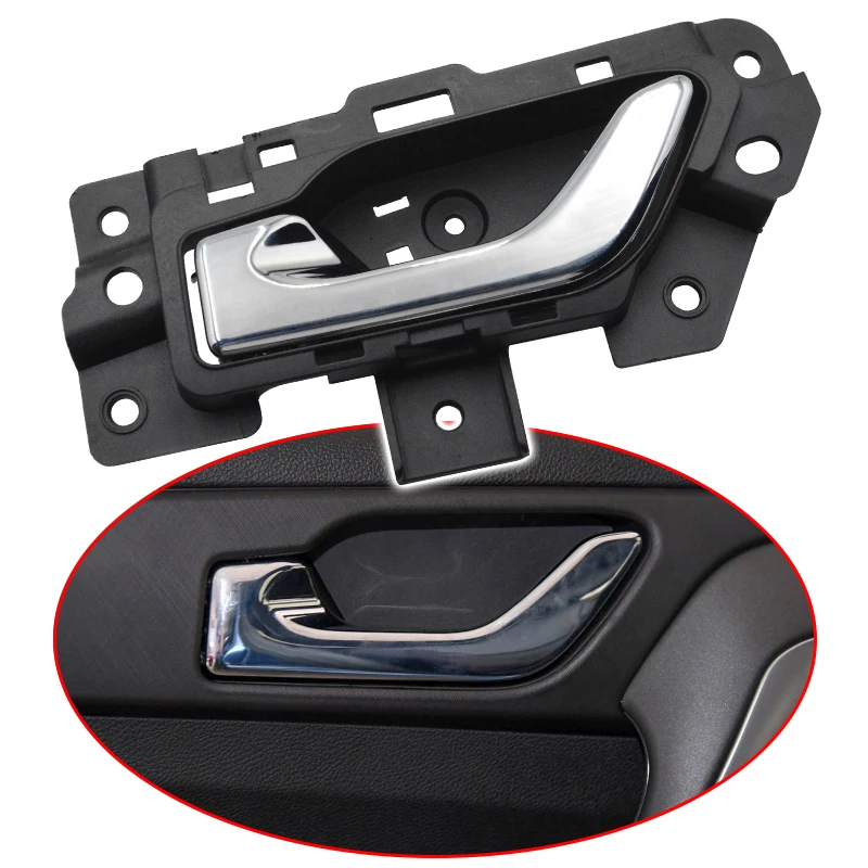 Chrome/ Matte Silver Interior Door Handle For Chery Arrizo 5 Front Rear Left Right Inner Door Handle