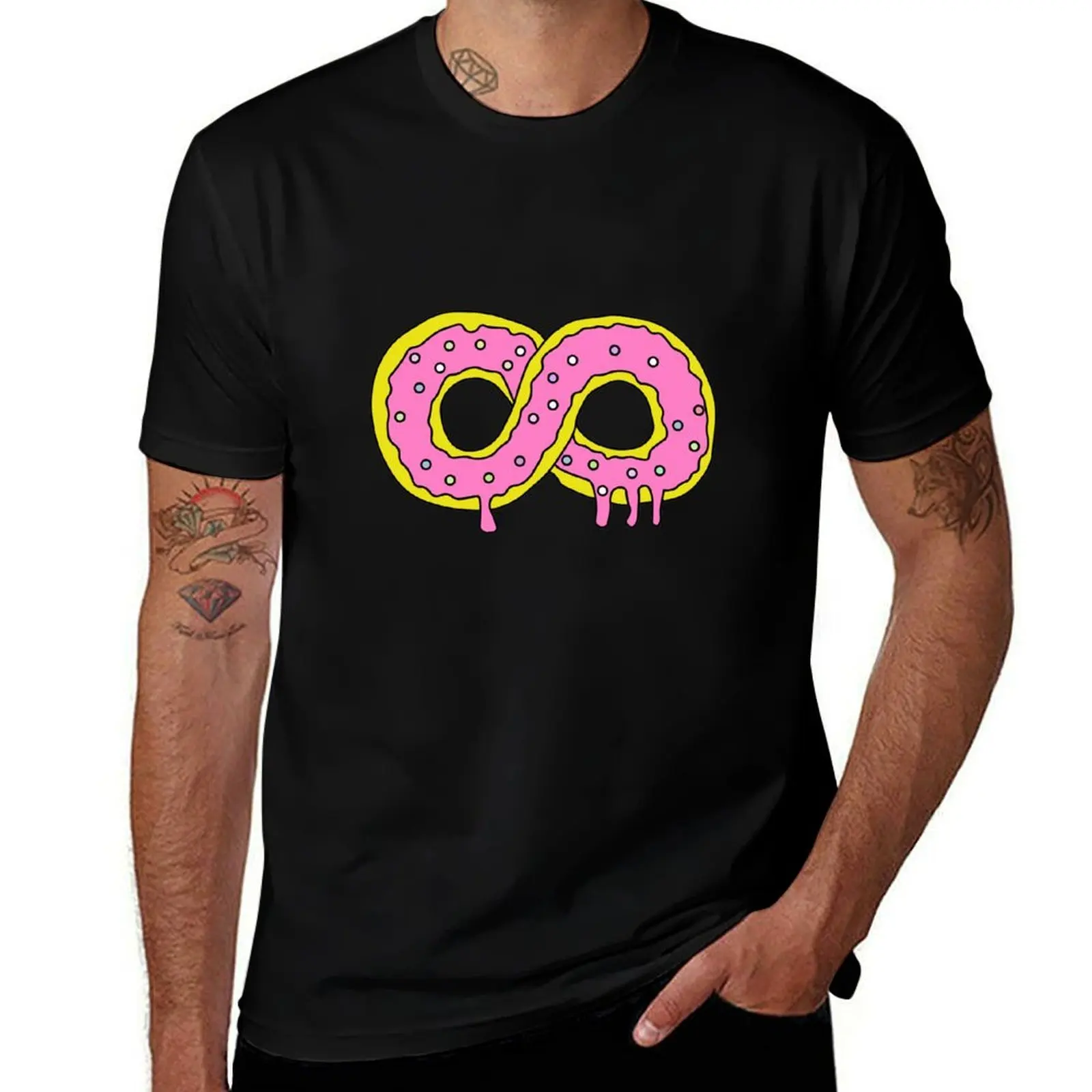 

endless donut T-Shirt man t shirts high quality luxury brand man tshirt T-Shirt