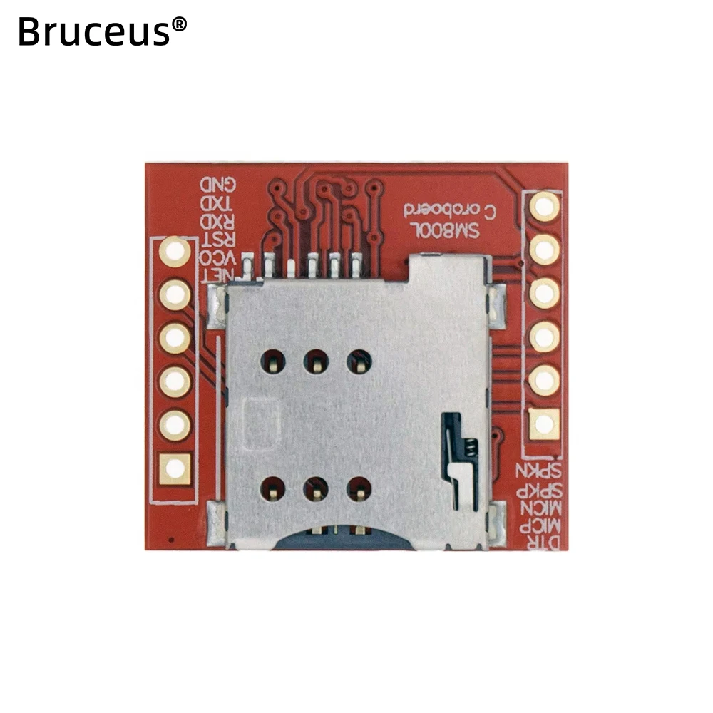 Small Mini SIM800L GPRS GSM Kit MicroSIM Card Core Board Quad-band TTL Serial Port with the antenna Module