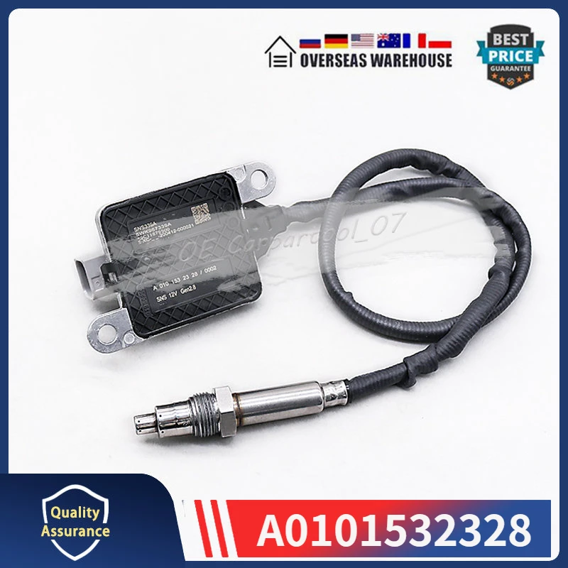 

NOx SENSOR Fits For Detroit DD13 DD15 DD16 12V Nitrogen Oxide Sensor 1PCS A0101532328 5WK9 7339A