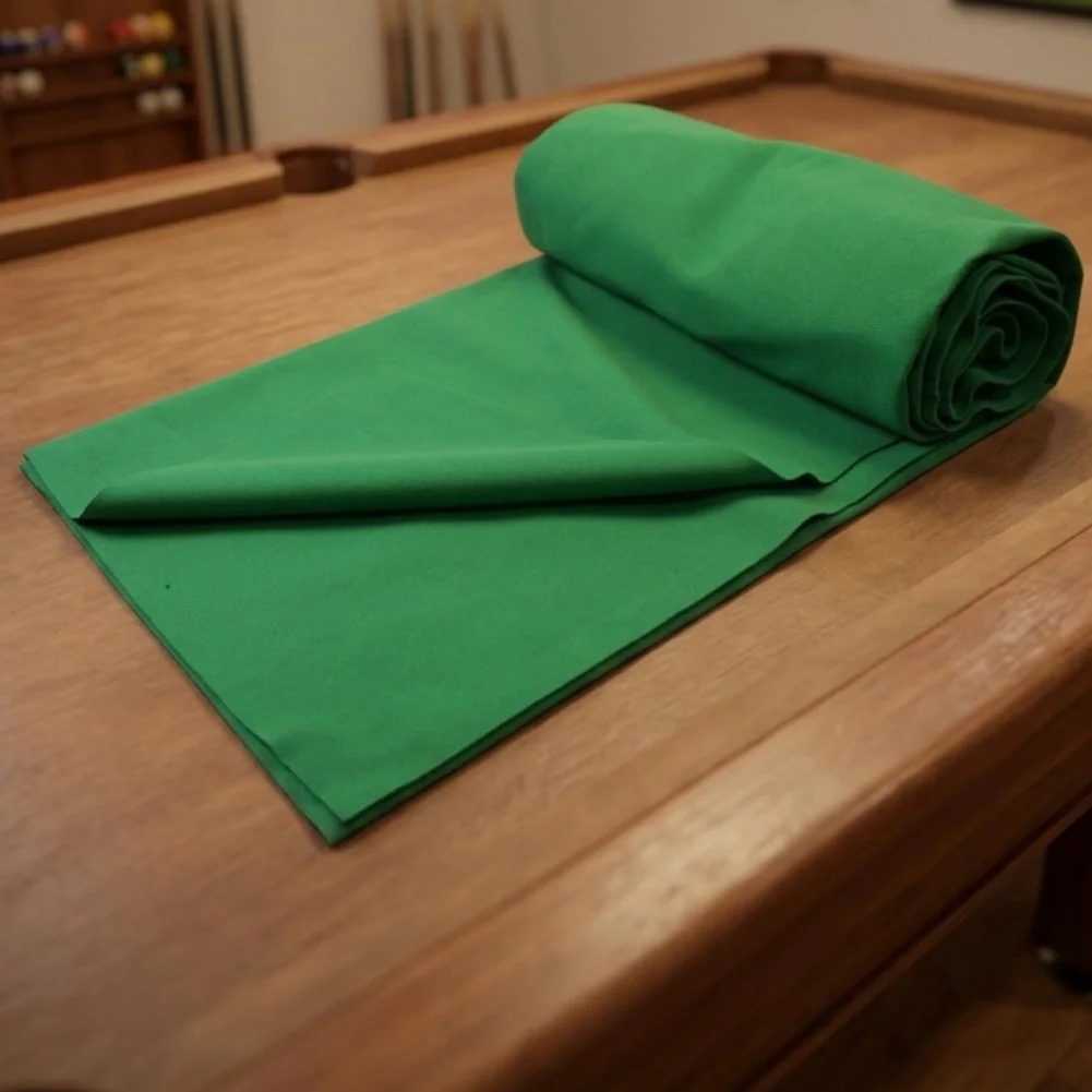 Pool Table Cloth Designed for 2.8m x 1.6m Tables Dense Felt Construction Minimizes Friction and Enhances Ball Response