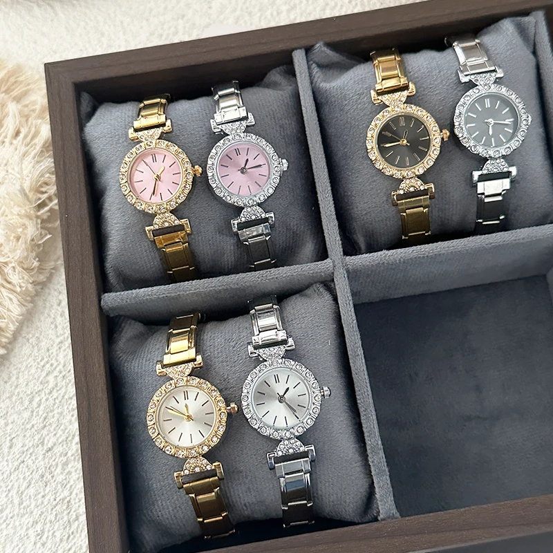 Women Men's Round Square Shape High Quality Stainless Steel Shiny Watch Bracelet 9MM DIY Italian Charm Y2K Watch Bangle Jewelry