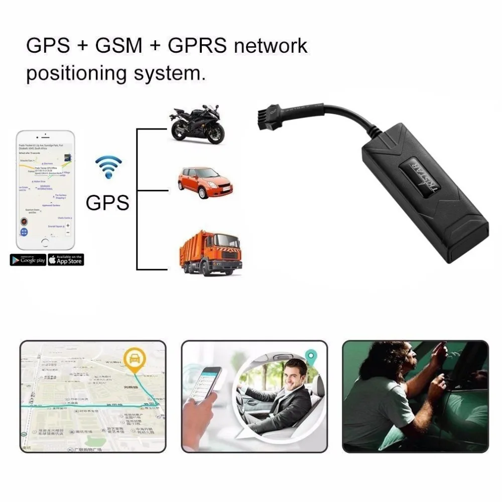 Latest TK806 GPS Tracker 2G 4G Mini Winne Locator for Car Management Engine Control GPRS GSM Positioning Wire Tracking PC