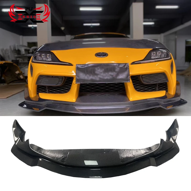 

High Quality For Toyota Supra A90 A91 Mk5 Wholesale Carbon Fiber MB Style Front Bumper Lip Front Splitter