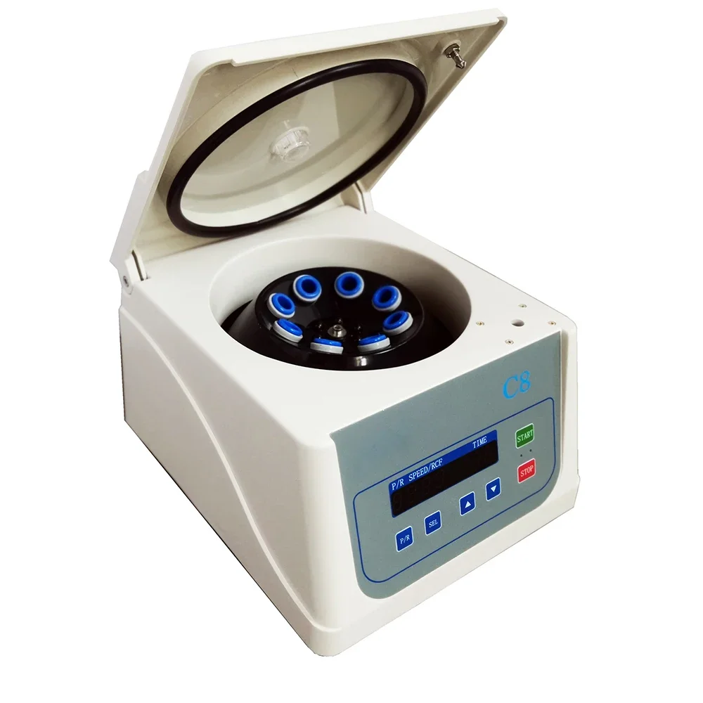 

Electric Centrifuge Laboratory Medical Practice Machine PRP Serum Separation 4000rpm Desktop Lab Centrifuge