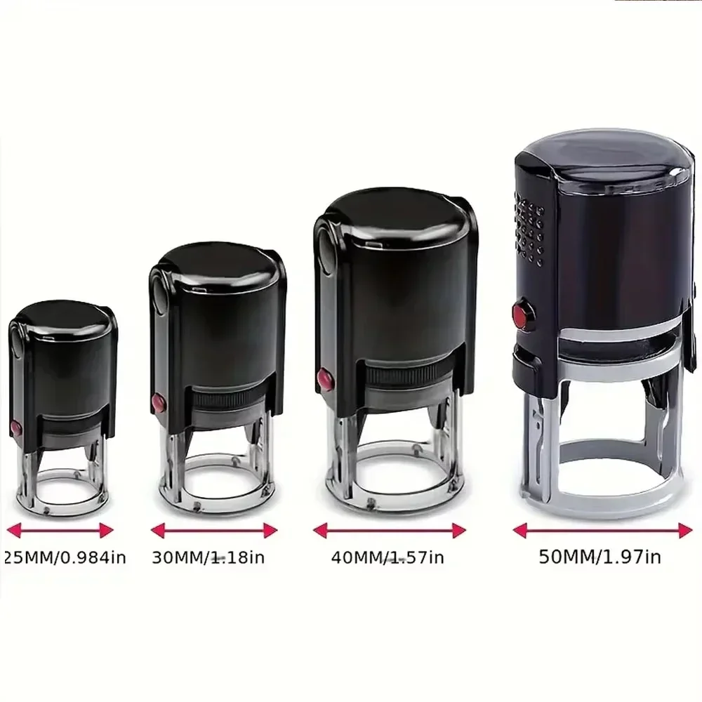 ختم مخصص شخصية التحبير الذاتي ختم مخصص اسم شعار توقيع الحبر ختم لتاريخ العودة عنوان التسمية المطاط Stamps #3