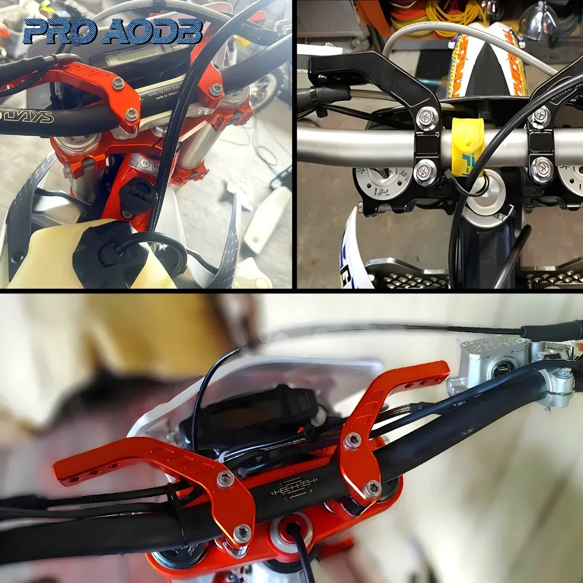 High-Quality Motorcycle Handguard Support Bracket Mount 28mm Handlebar Guard Clamp For KTM XC SX SXF XCF EXC XCW 125cc-500cc