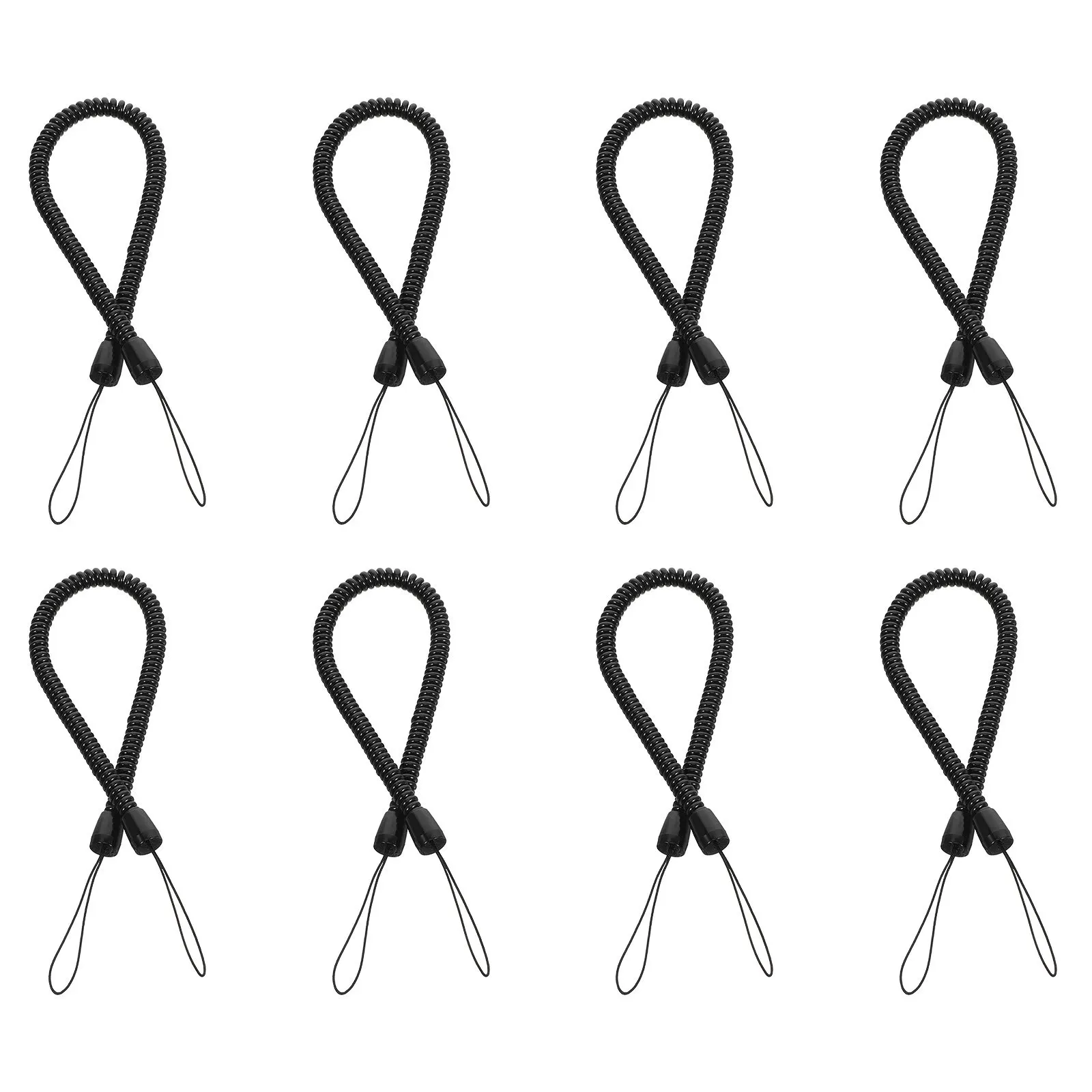 

8Pcs Spring Strap Mobile Phone Lanyard High Elastic Retractable Pen Leash for Stylus Pen Tablet Touchscreen Holder Anti Loss