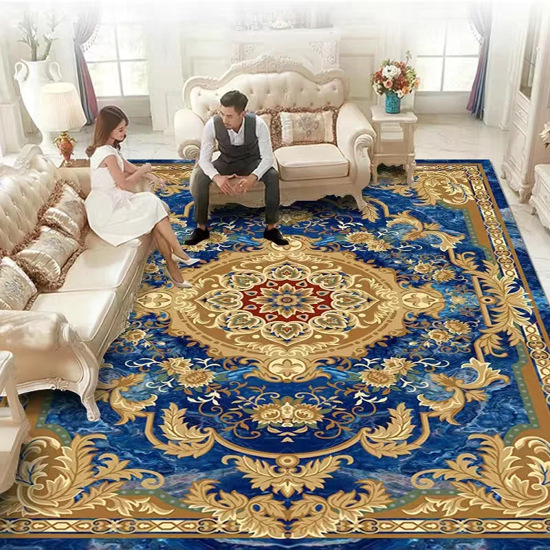 

Thickened plush Carpets for Living Room Area Rugs Large Non-slip Bath Mat Entrance Door Mat Printed Carpet Bedroom Parlor Carpet