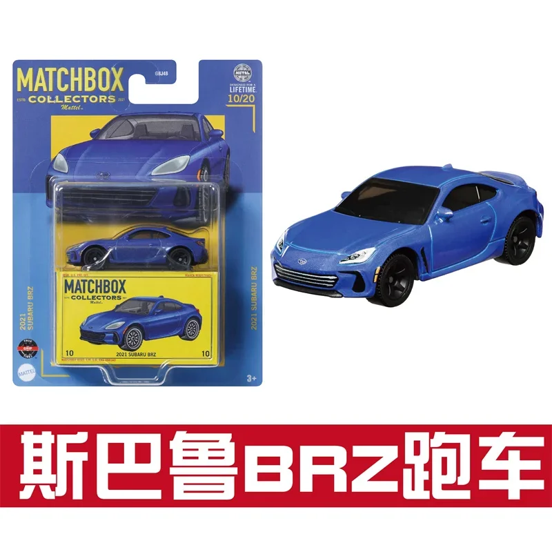 Original Matchbox Car 1/64 Diecast Collectors 2021 Porsche Cayenne Turbo Subaru Brz Vehicle Model Toys for Boys Birthday Gift