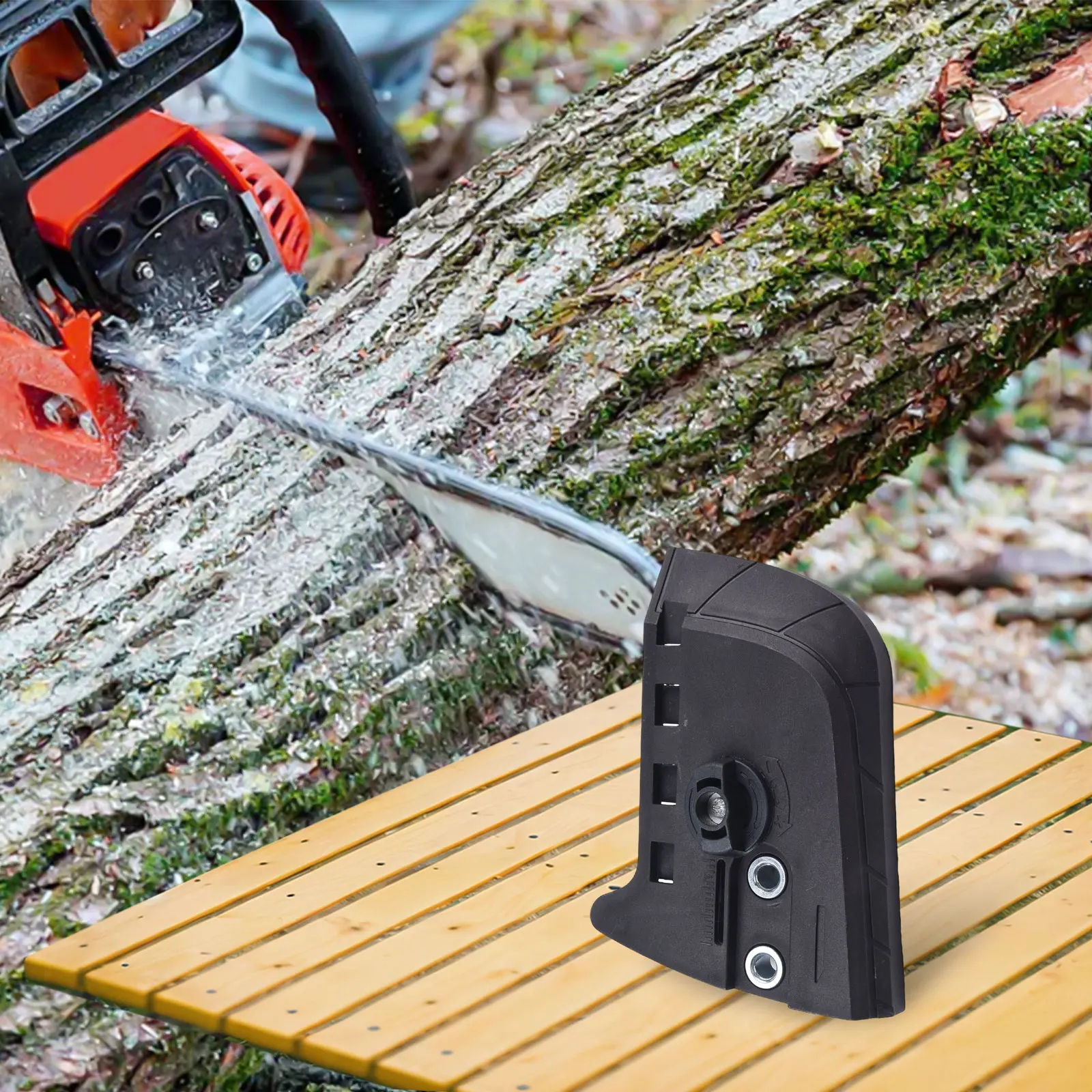 

1 Pcs Chainsaw Side Cover Power Tools Chainsaw Side Cover Electric Chain Saw Adjuster Garden Tools New Practical