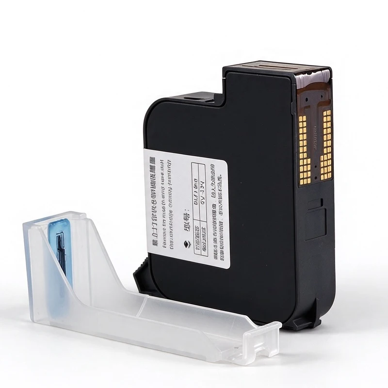 1/2/3/5pcs G1309S G1309S+ 308S Handheld Fast Dry Ink Solvent Black Cartridge Compatible for 25.4mm 42ml Inkjet Handheld Printer