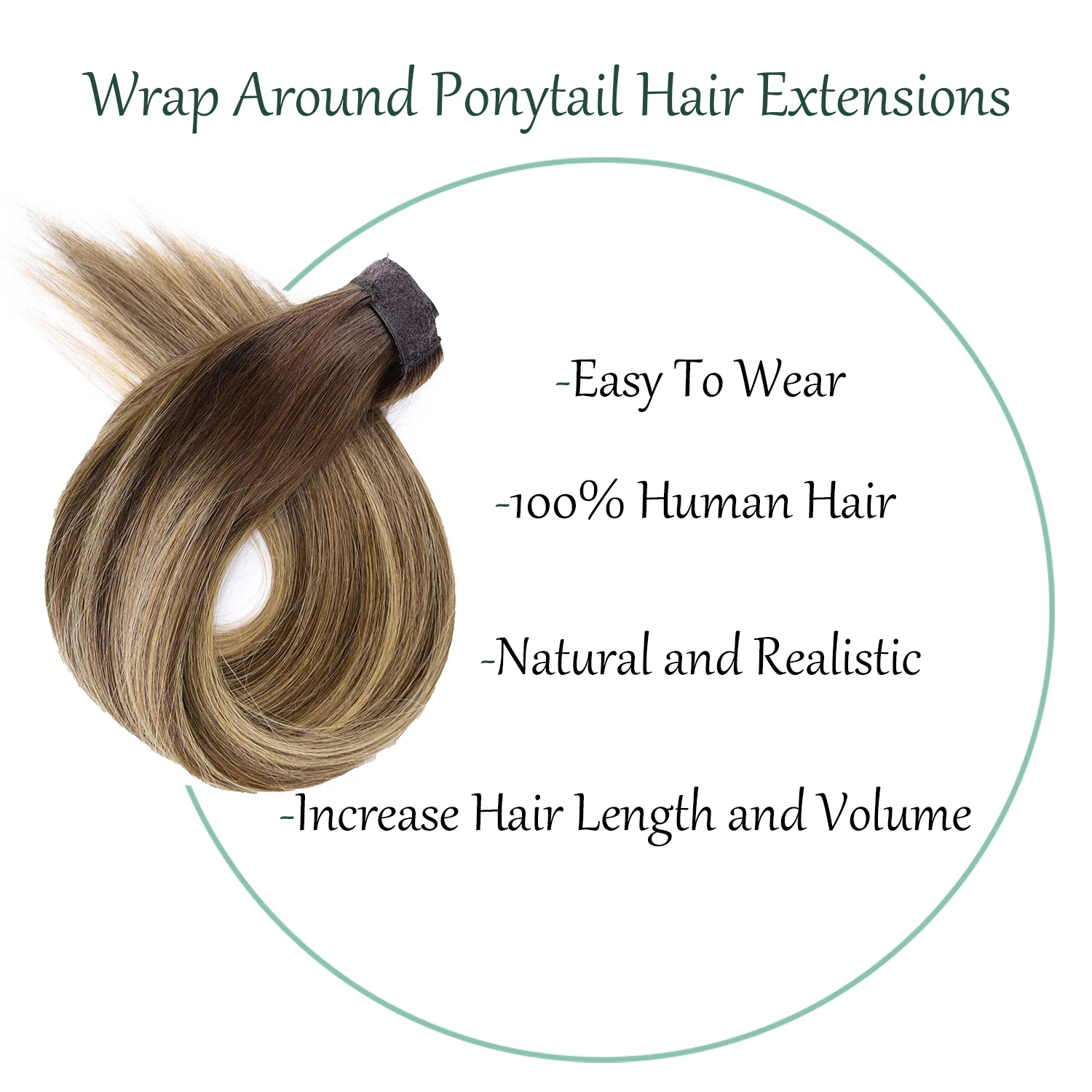 Thumbnail 4 - #19 Best Rated Human Hair Wrap Ponytails to Buy in 2026