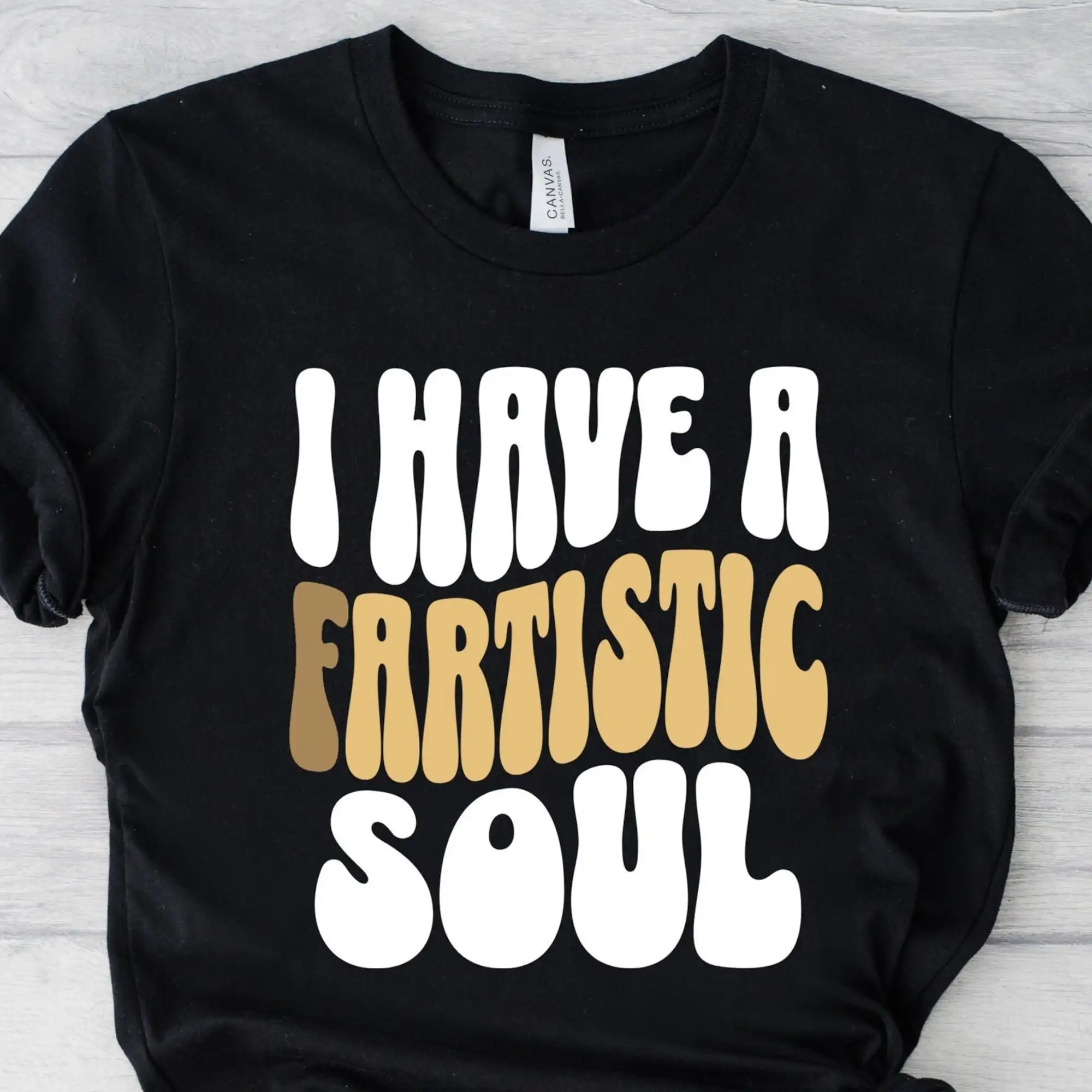 I have a fartistic soul, inappropriate shirts, dad joke shirt, funny shirt, silly shirts for men, farting shirt