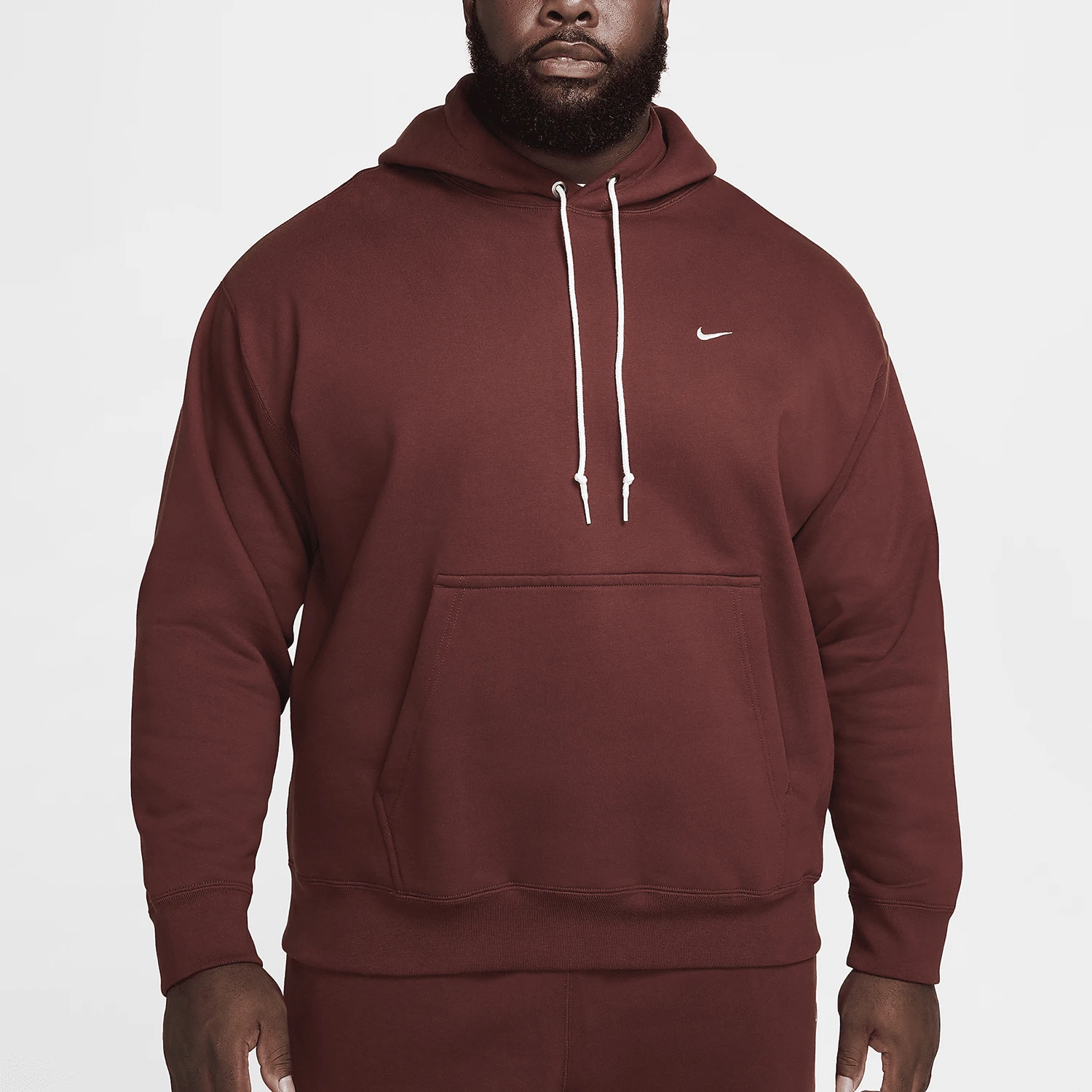 

Nike genuine genuine Solo Swoosh Men's Fleece Hooded Sweatshirt DX1355-231