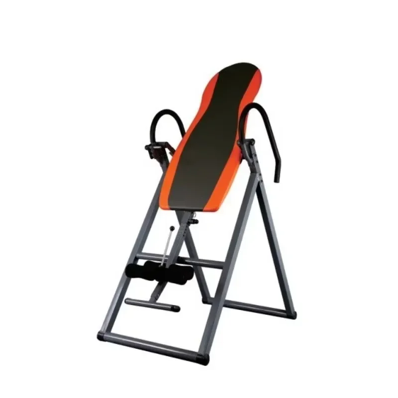 Heavy Duty Inversion Table with Adjustable Headrest and Safety Belt Back Stretcher for Effective Pain Relief