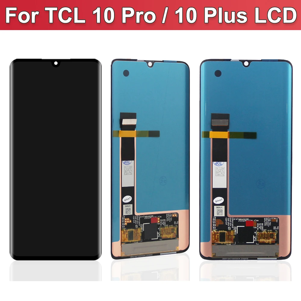 6.47\'\' For TCL 10 Pro Screen Replacement T799B T799H LCD Display Touch Digitizer Assembly For TCL 10Pro LCD